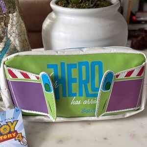 Disney Toy Story Buzz Lightyear Green and Purple pencil Pouch
